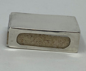 Silver Match Box Holder