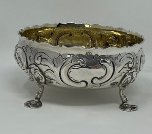 Antique Victorian Silver Dish