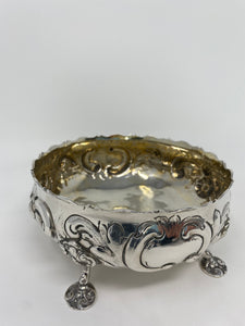 Antique Victorian Silver Dish