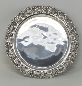 Antique Silver Plated Salver