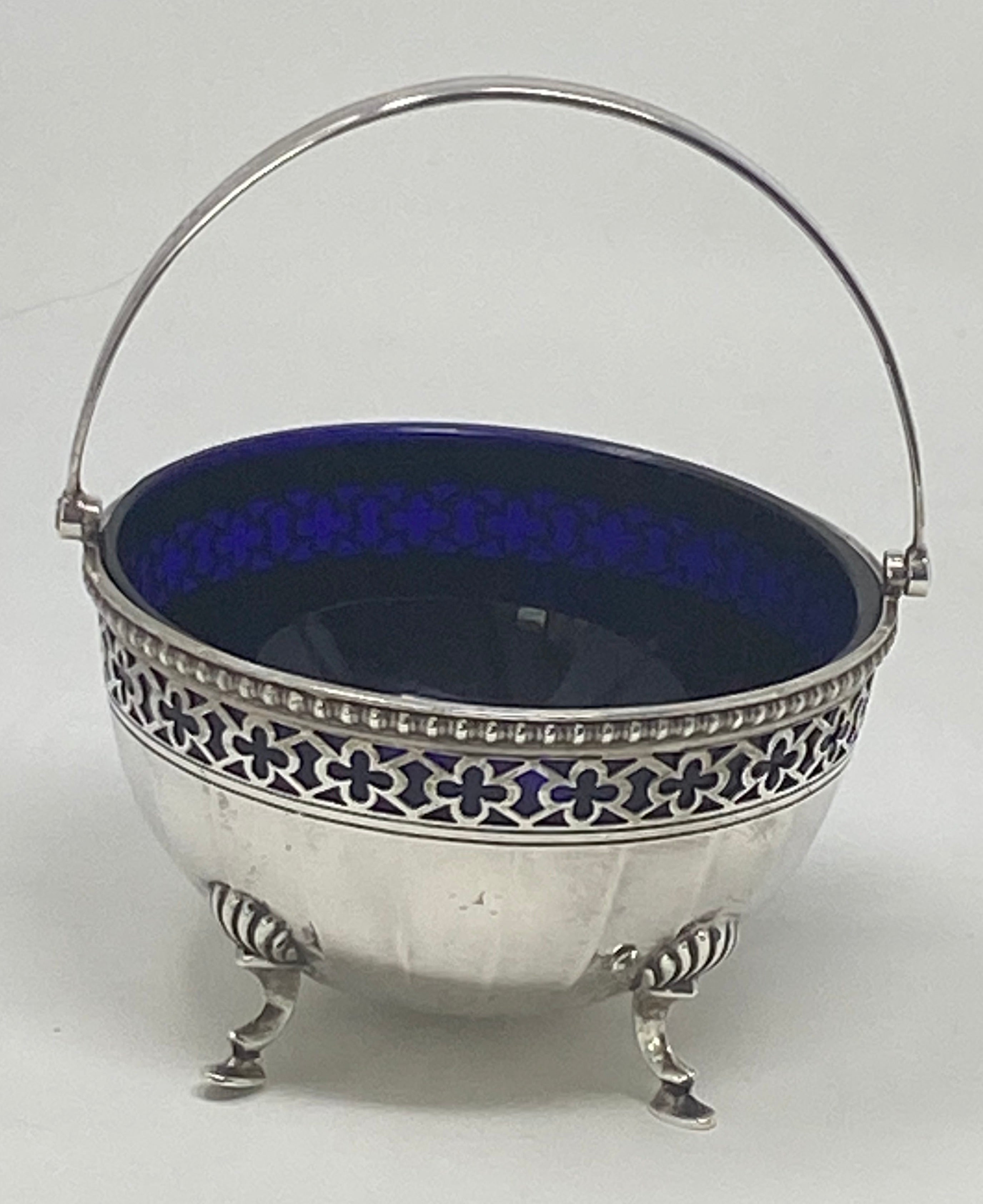 Silver Swing Handled Sweet Dish